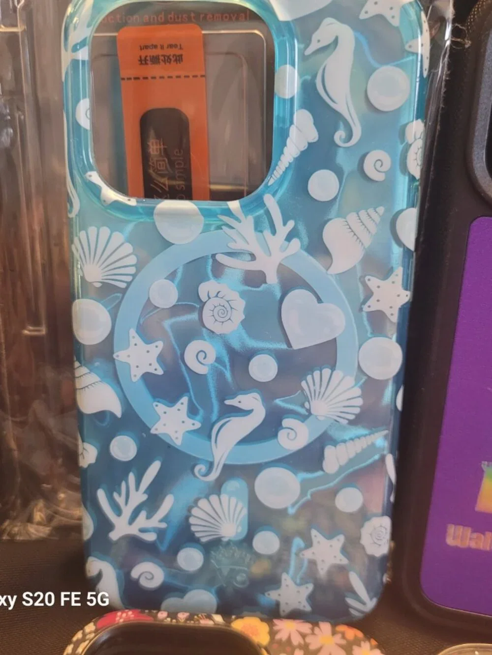 Set of 6 I Phone 15pro  cases and 2 Screen Protectors
